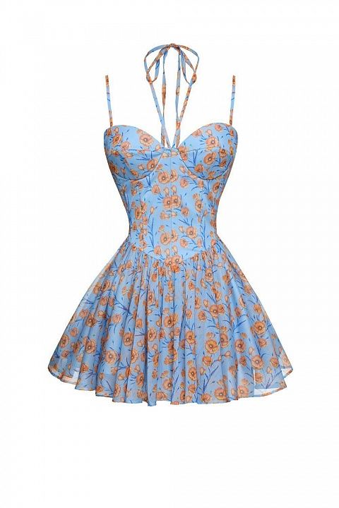 Ромпер с корсетом