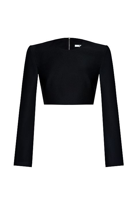 Жакет  из костюмной ткани