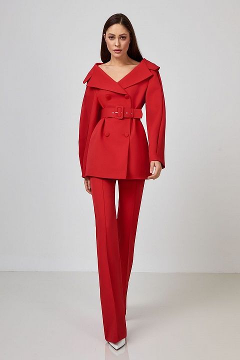 Костюмные брюки клеш