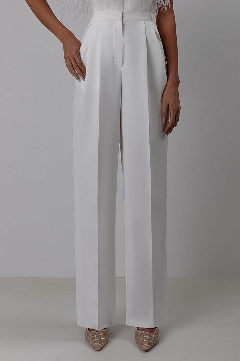 Брюки прямого кроя